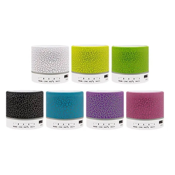 LED Cracked Mini Bluetooth Speaker