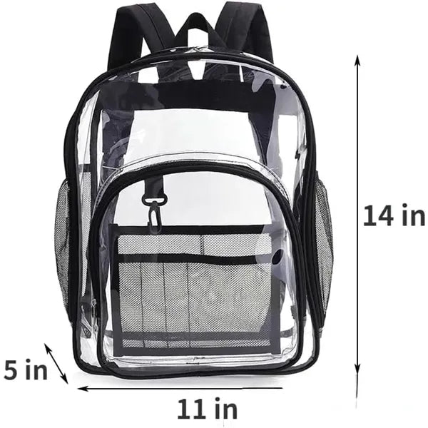 Cute Heavy Duty Clear Backpack