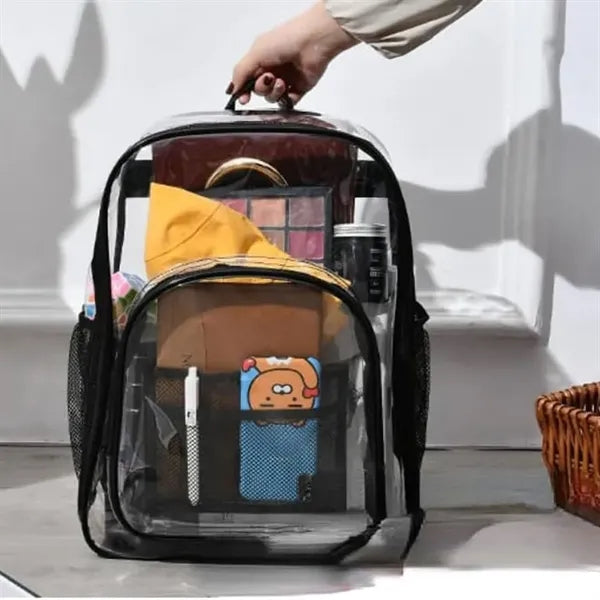 Cute Heavy Duty Clear Backpack