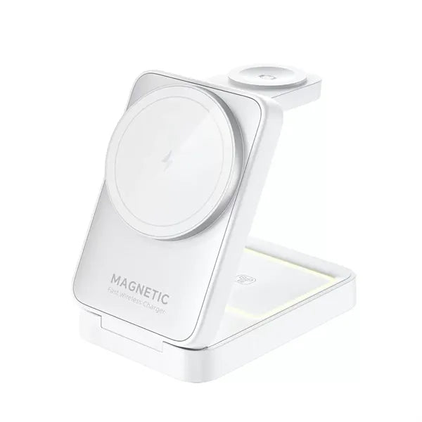 3 in 1 Foldable Magnetic Wireless Charger Station