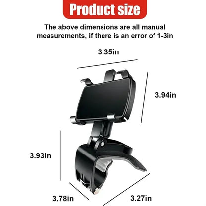 Dashboard Car Phone Clip Mount Stand