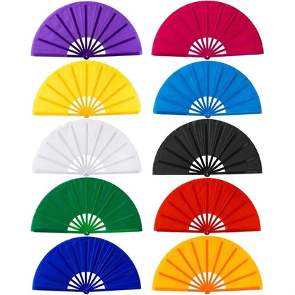 13" Large Folding Clacking Popping Fan