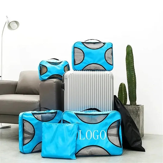 Luggage Organizers Storage Packing Cubes Travel 6 Pcs Set