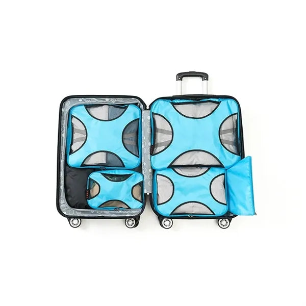 Luggage Organizers Storage Packing Cubes Travel 6 Pcs Set