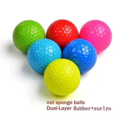 Colored Golf Balls Practice for Training