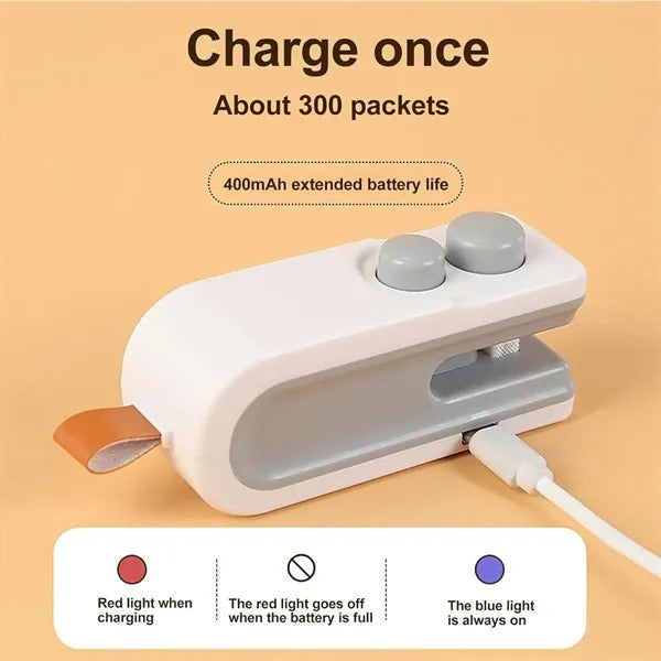 2 in 1 Mini Bag Sealer and Cutter