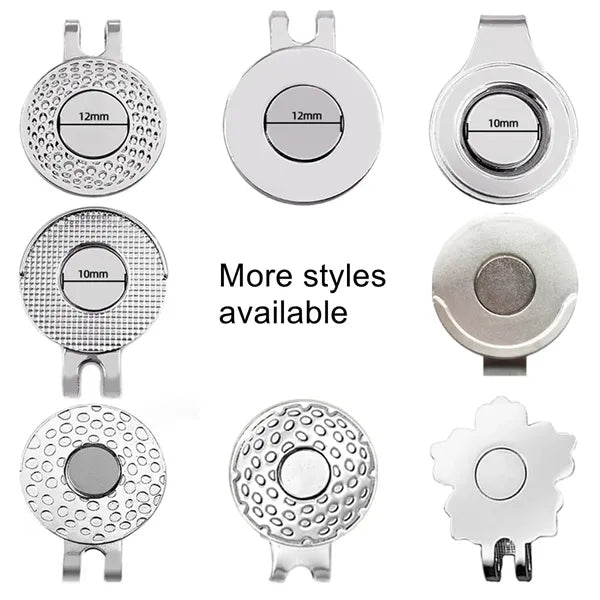 Golf Ball Markers with Hat Clips Premium Gifts Customize