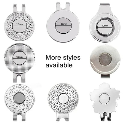 Golf Ball Markers with Hat Clips Premium Gifts Customize