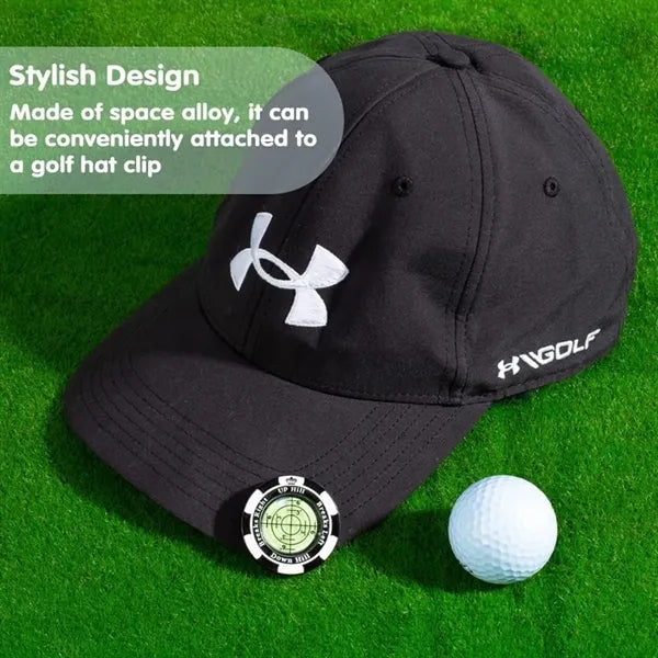 Golf Green Reader with Ball Marker Putting Training Gift