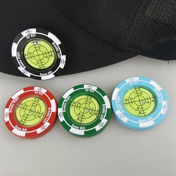 Golf Green Reader with Ball Marker Putting Training Gift