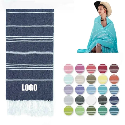 39"x71" Turkish Beach Towel