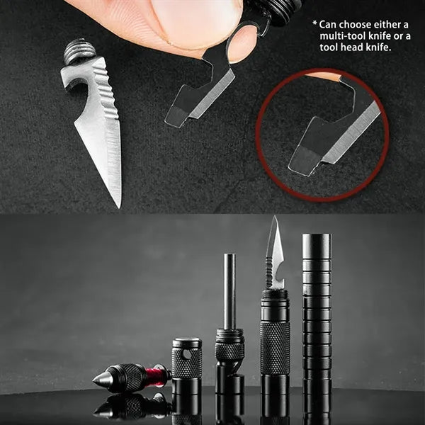 Tactical Pen 9in1 Multitool Survival Gear for Men