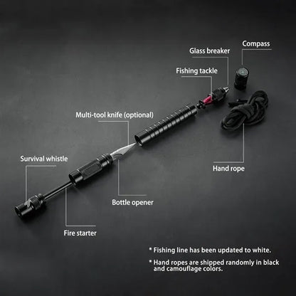 Tactical Pen 9in1 Multitool Survival Gear for Men