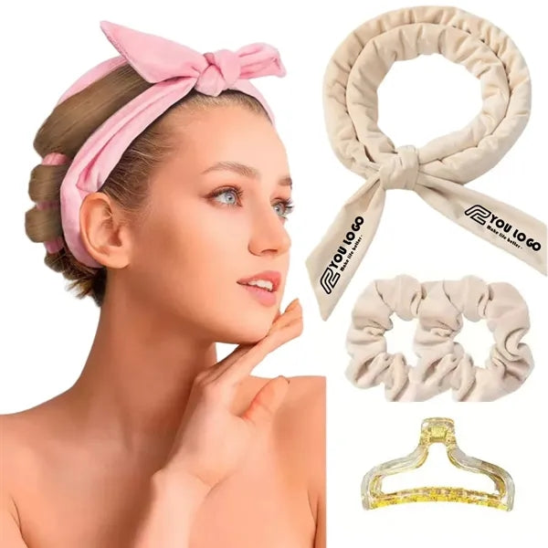 Heatless Curling Rod Headband Soft Rollers Sleeping Styling