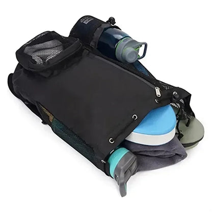 Drawstring Mesh sports Backpack