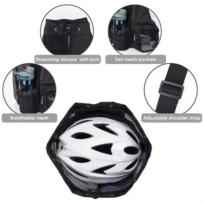 Drawstring Mesh sports Backpack