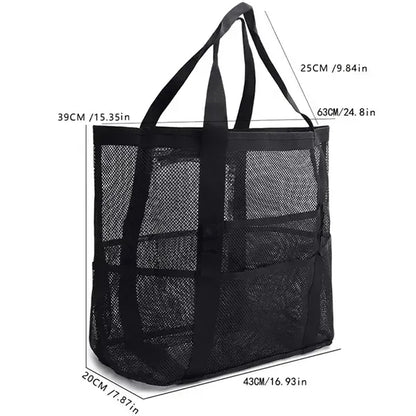 Mesh Beach Large Tote Bag