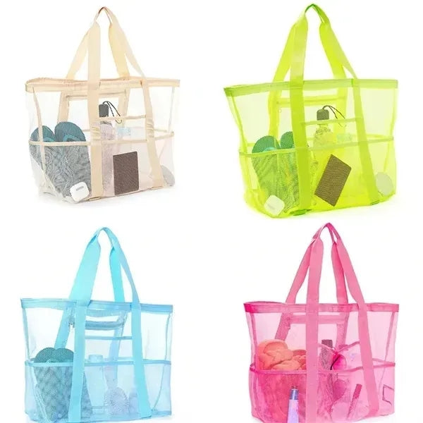 Mesh Beach Large Tote Bag