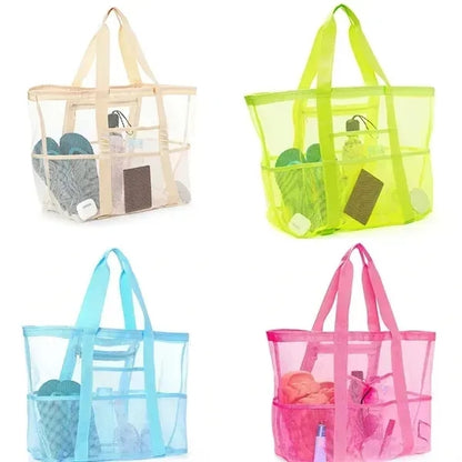 Mesh Beach Large Tote Bag