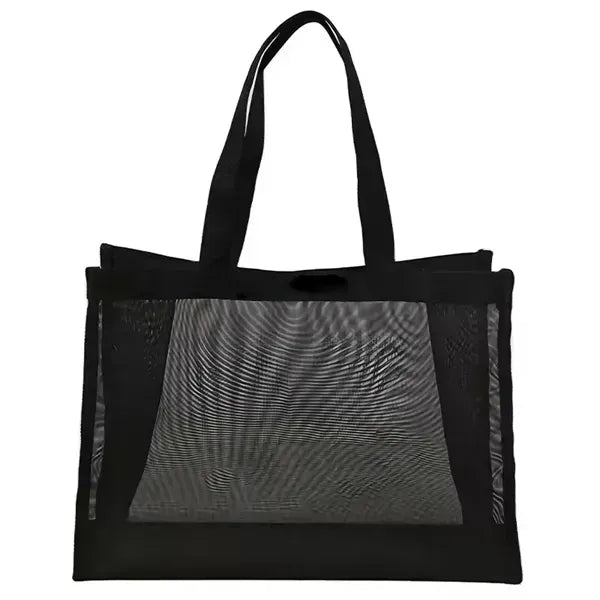 Mesh Shopping Beach Tote Bag