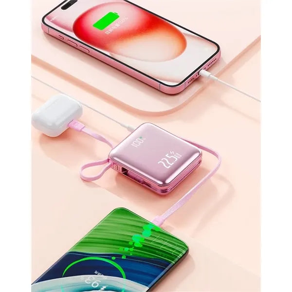 Smallest 22.5W 10000mAh Power Bank Portable Charger