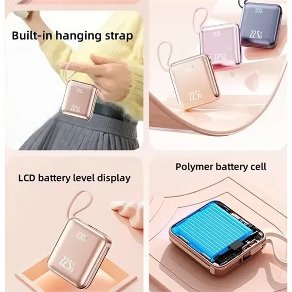 Smallest 22.5W 10000mAh Power Bank Portable Charger