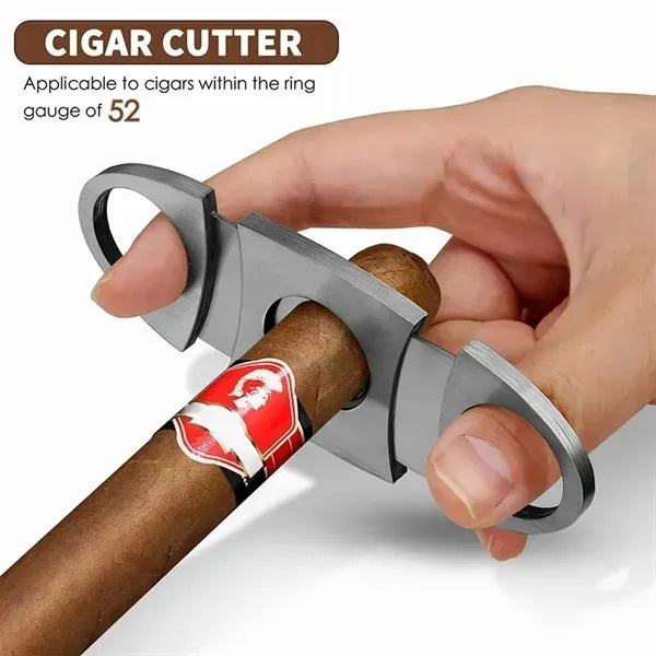 Travel Cigar Case with cutter