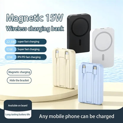 10000mAh Magnetic Wireless Charging Power Bank