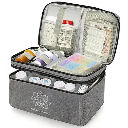 Medicine Storage Bag Double Layers