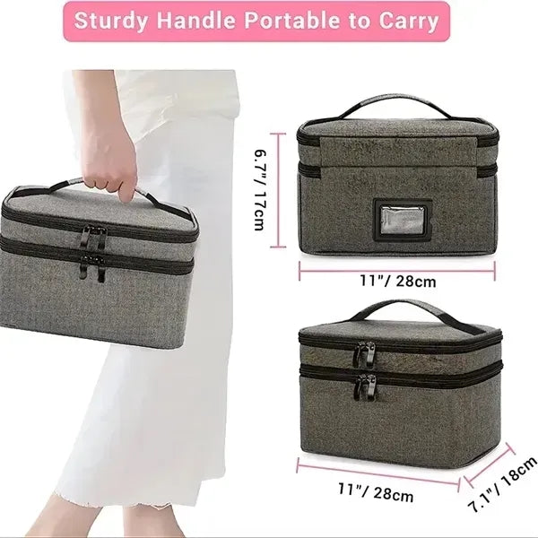 Medicine Storage Bag Double Layers