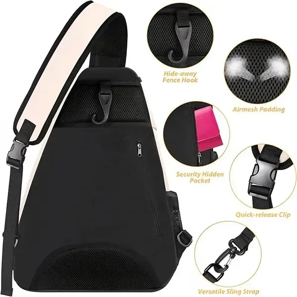 Tennis Sling Backpack