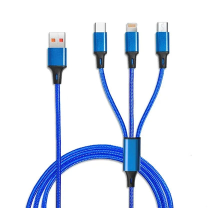 Taft Avenue 3 in 1 Nylon Braided Charging Cable