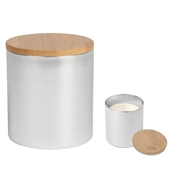 Vanilla Scented Aluminum Candle