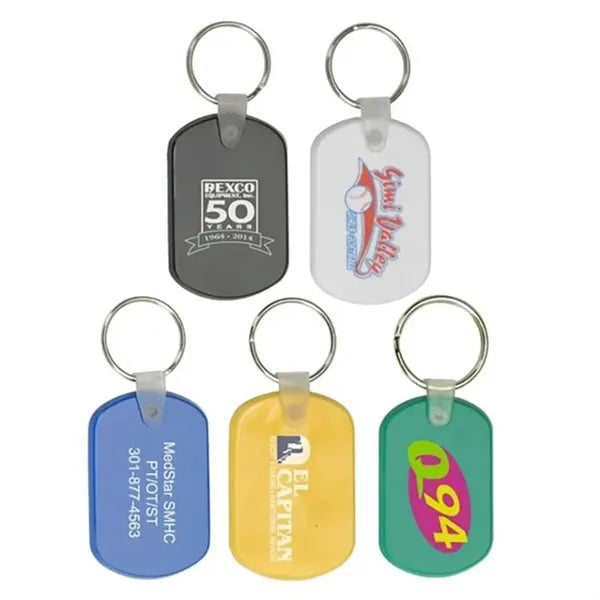 PVC Key Tag 3.5"