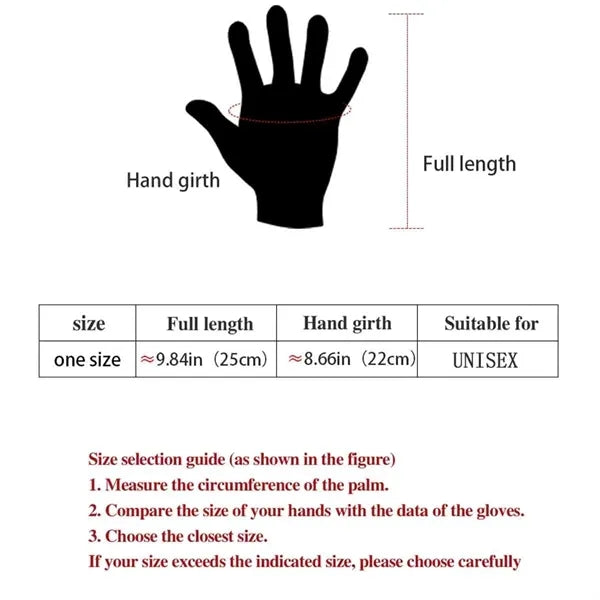 Winter Touchscreen Ski Gloves