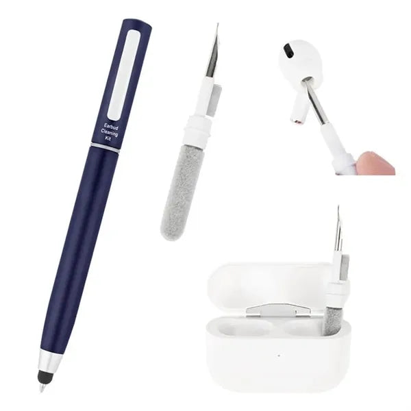 Stylus Pen With Earbud Cleaning Kit