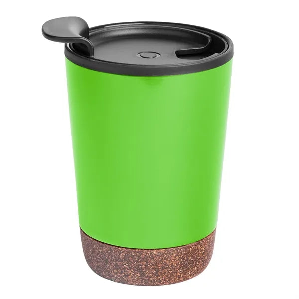 10 Oz. Stainless Steel Tumbler With Cork Base