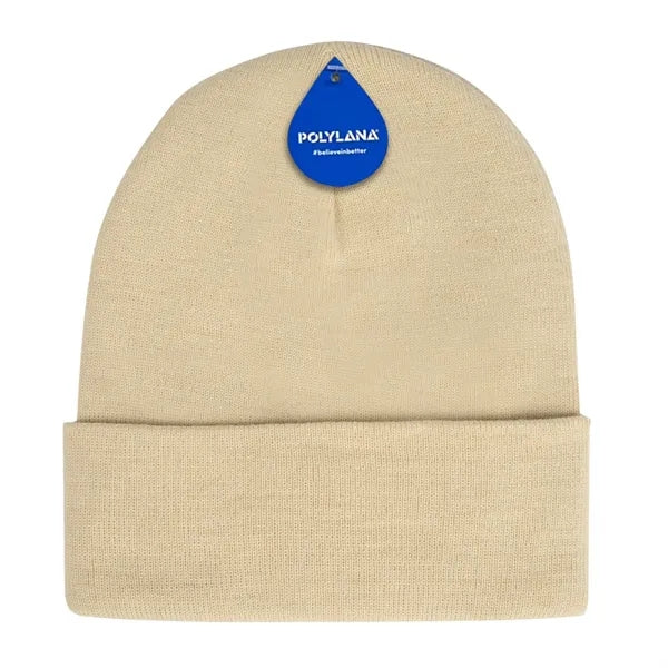 Polyana Fiber Knit Cuffed Beanie