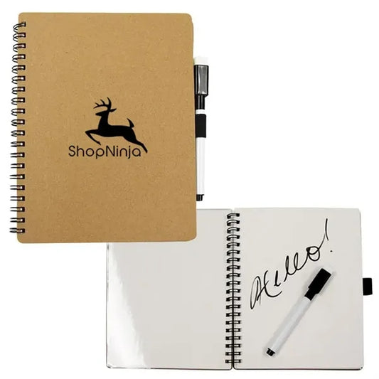 Dry Erase Spiral Notebook