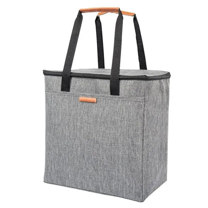Polyester Heathered Cooler Tote Bag