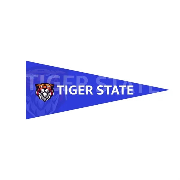 8" x 18" Full Color Felt Pennant