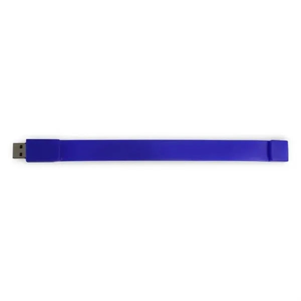 2GB Custom Silicone USB Flash Drive Wristband Bracelet