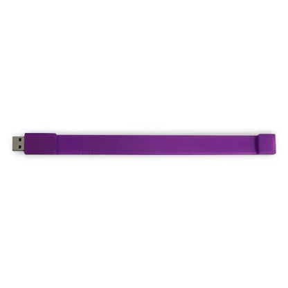 2GB Custom Silicone USB Flash Drive Wristband Bracelet