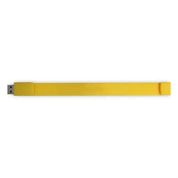128MB Custom Silicone USB Flash Drive Wristband Bracelet