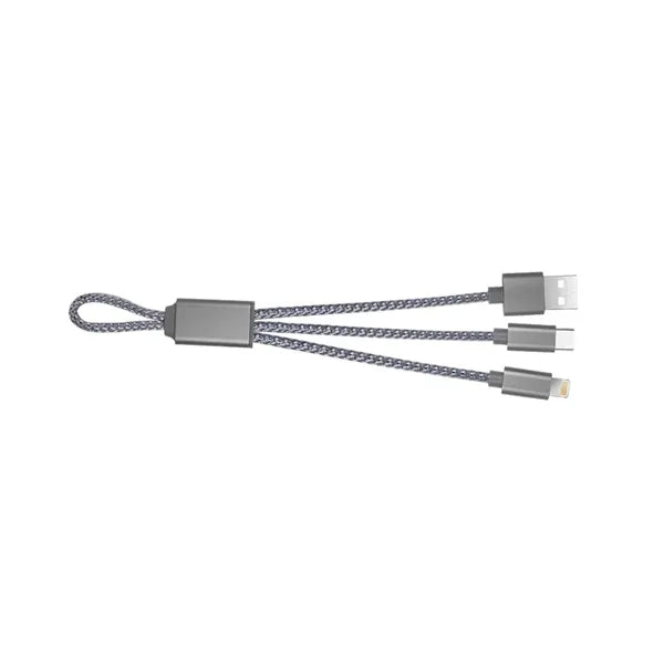 Harbor Charging Cables with Type C, IOS and Micro USB