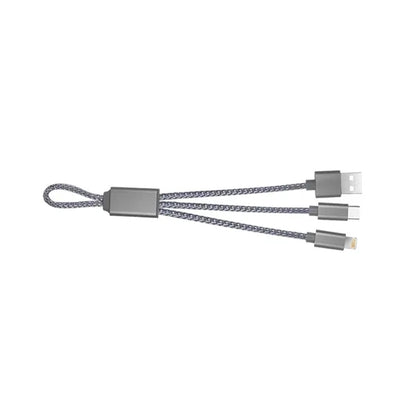 Harbor Charging Cables with Type C, IOS and Micro USB