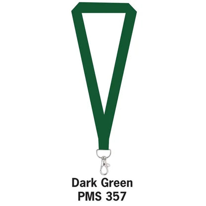 1" FLAT POLYESTER LANYARD