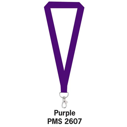 1" FLAT POLYESTER LANYARD
