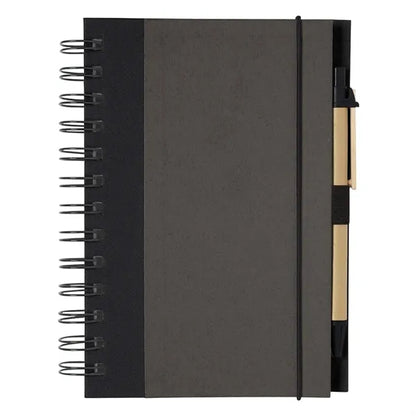 Eco-Inspired 5" X 7" Spiral Notebook & Pen