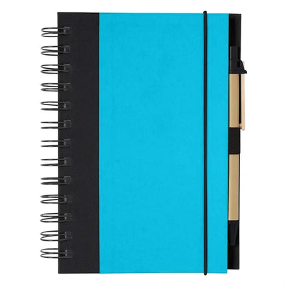 Eco-Inspired 5" X 7" Spiral Notebook & Pen